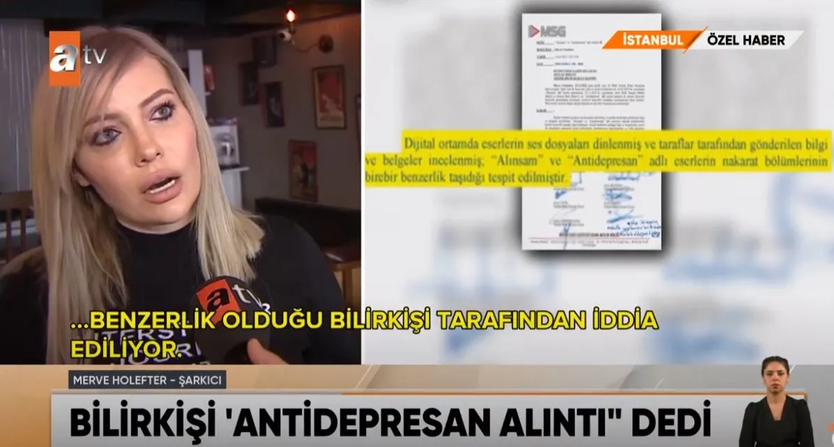 Mert Demir'in Antidepresan şarkısı çalıntı mı? Merve Holefter haklı çıktı - 6