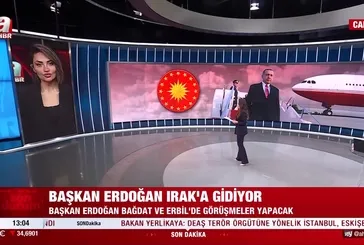 Başkan Erdoğan Irak'a gidiyor! İşte detaylar
