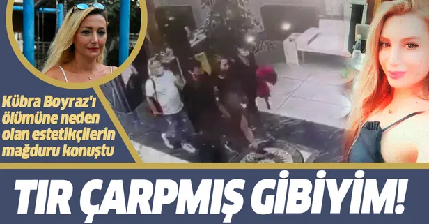 Son dakika: Kübra Boyraz'ı ölümüne neden olan estetikçilerin mağduru Orkide Acar: TIR çarpmış gibiyidim