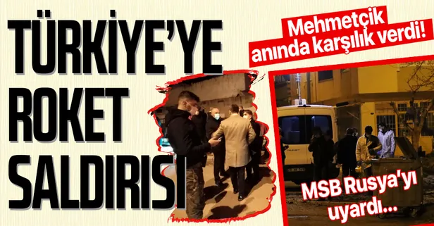 Son dakika! Suriye'den atılan roket Kilis'e düştü! Roketler terör örgütü PKK/YPG'nin işgali altındaki bölgeden fırlatıldı