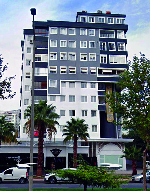 6 Şubat 2023 depreminden önce Ezgi Apartmanı (DHA)