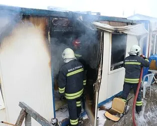 Bolu’da korkutan yangın! İşçiler ölümden döndü