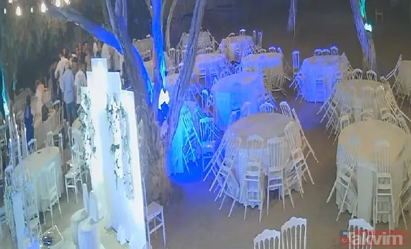 Düğün salonu karıştı: Yumruklar sandalyeler havada uçuştu! Gelin ve damat... - 9