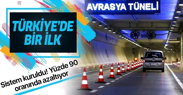 Türkiye’de ilk kez uygulanıyor: Avrasya Tüneli’ne trafik sıkışıklığını yüzde 90 azaltabilen sistem kuruldu