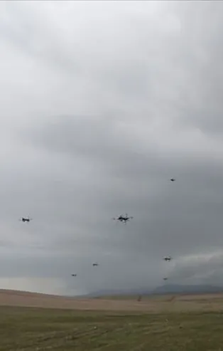 Kamikaze drone 'Kargu' düşmana göz açtırmıyor