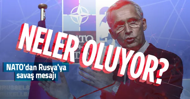 Son dakika! NATO'dan Rusya'ya Ukrayna tepkisi: Sınırda alışılmadık yoğunlaşmasını gördük