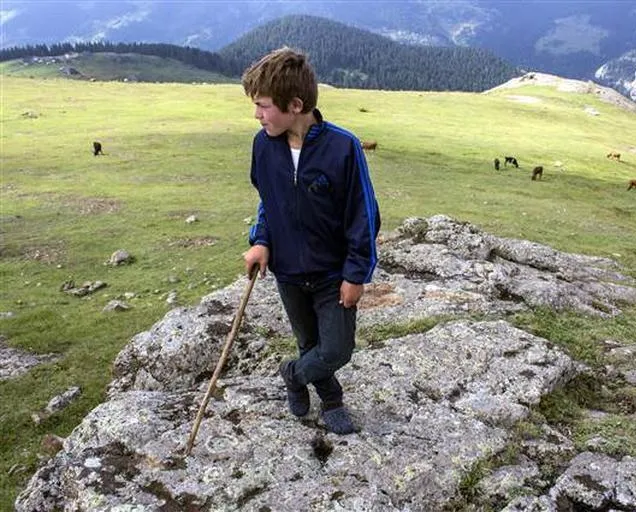 Eren’in yayladaki fotoğrafını o çekmiş...