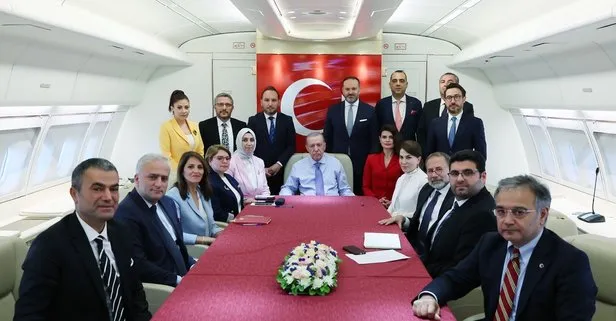 Başkan Erdoğan’dan Kazakistan dönüşü uçakta önemli açıklamalar! Esad’la görüşme ne zaman? Davet masada