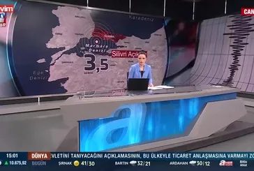 Marmara'da deprem! İstanbul sallandı!