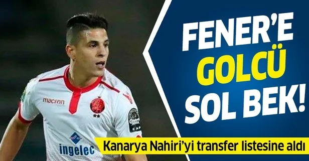 Fenerbahçe’ye golcü sol bek! Transfer listesine Muhammed Nahiri de girdi...