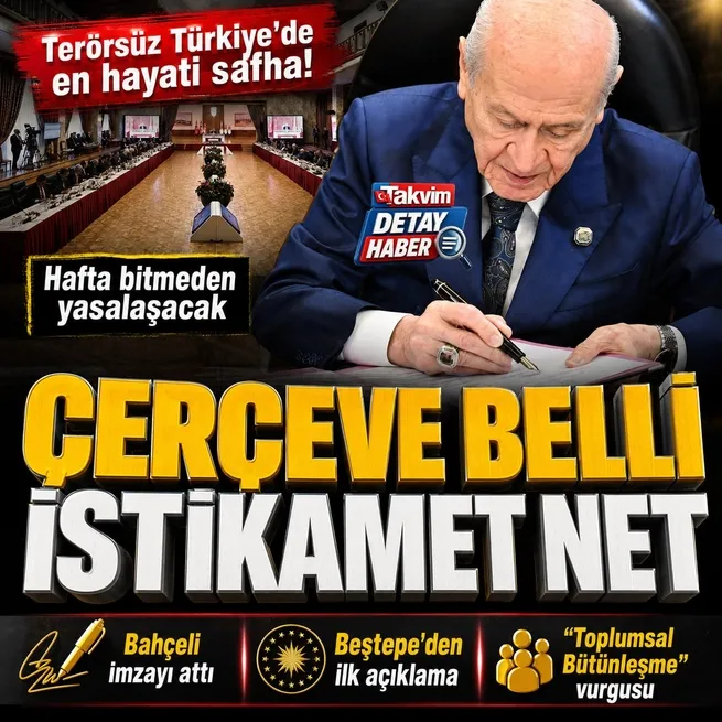 Terörsüz Türkiyede en hayati safha! Çerçeve Yasa teklifinin adı belli oldu: Hafta bitmeden yasalaşacak