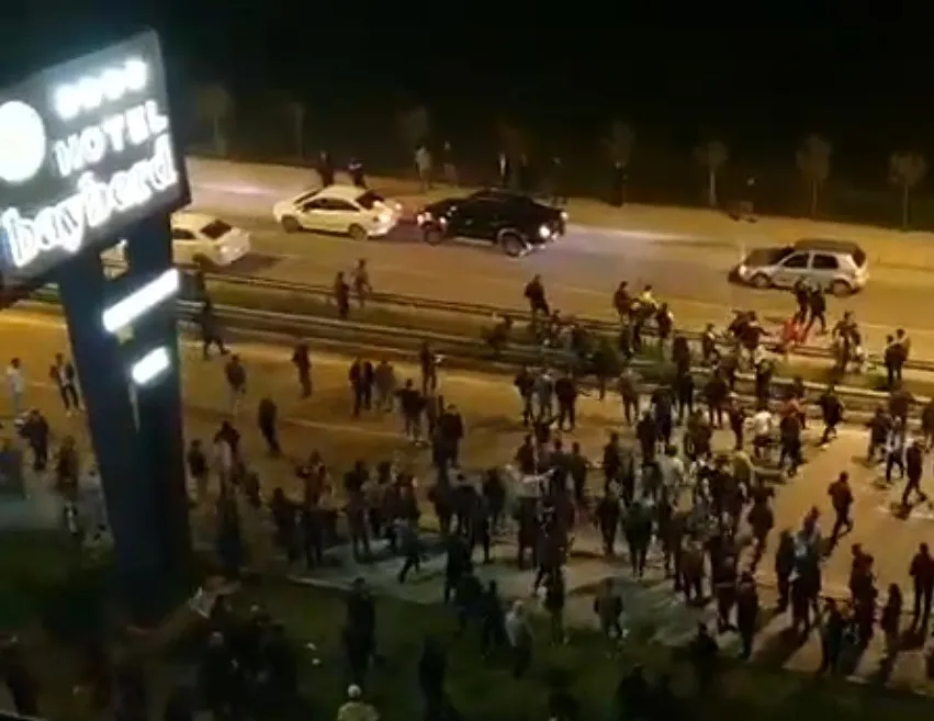 Bodrumspor’un kaldığı oteli basmaya geldiler