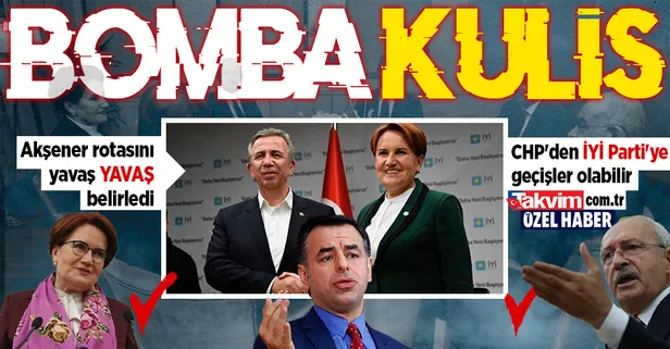Kılıçdaroğlu ile çatışan Meral Akşener'den Mansur Yavaş hamlesi! Kulislerde bomba iddia: CHP'den İYİ Parti'ye geçişler olabilir