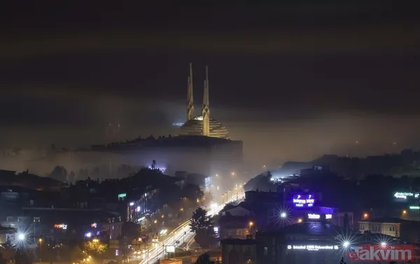 SON DAKİKA: İstanbul sis durumu! Megakent sis altında kayboldu - 10