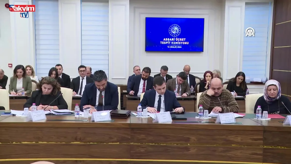 Asgari ücrette 3. toplantı 19 Aralık'ta!