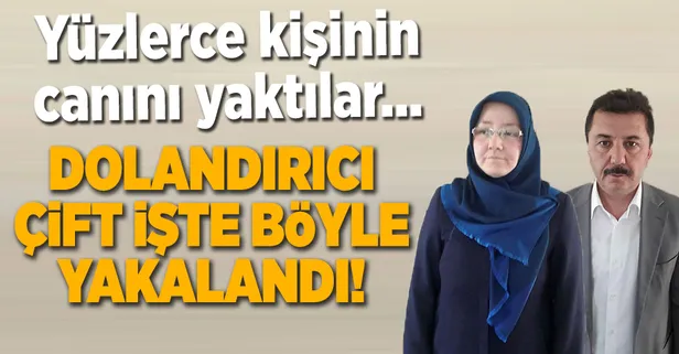 Dolandırıcı firari çift Ankara'da yakalandı