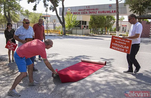 İzmir’de "CHP" mağdurlarından cezaevi önünde eylem! Tunç Soyer'den Özgür Özel'e Şenol Aslanoğlu’ndan Cemil Tugay'a… - 4