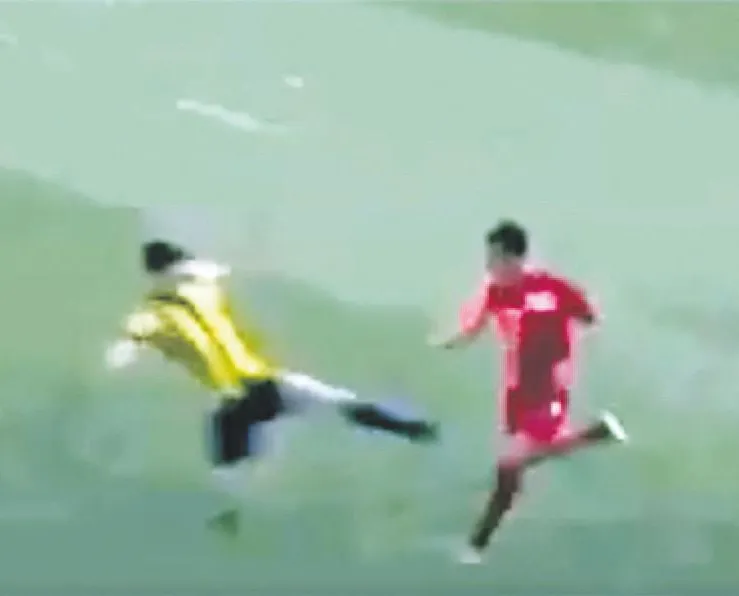 O hakem ihraç ediliyor