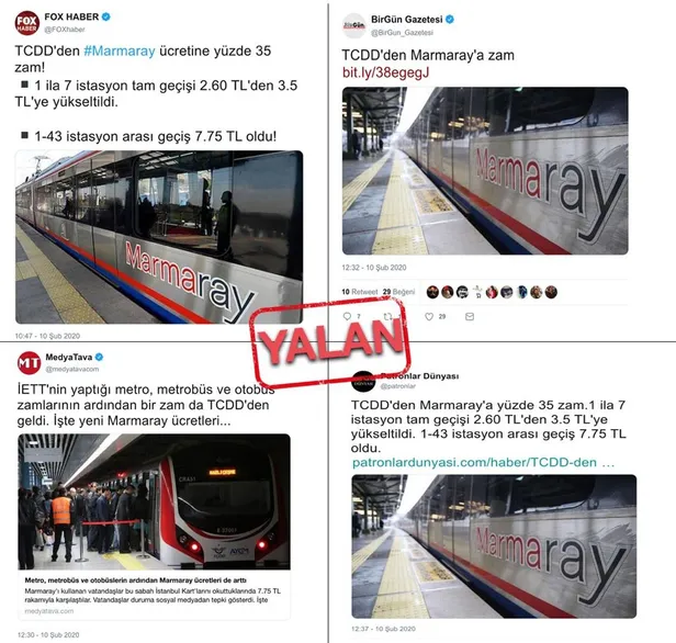 Son dakika: Ulaştırma Bakanlığı'ndan Marmaray'a yapılan zam ile ilgili açıklama!-4