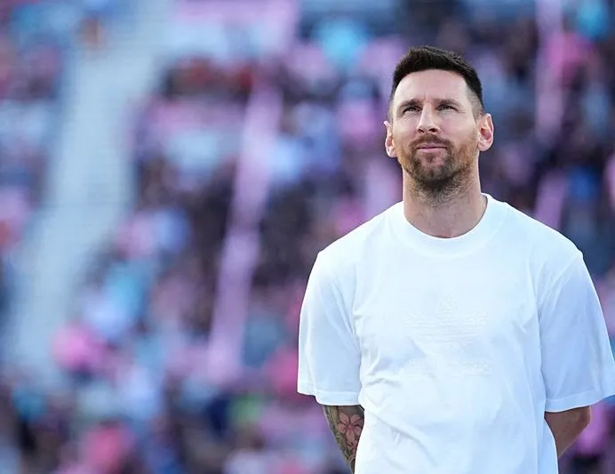 Messi için özel tören