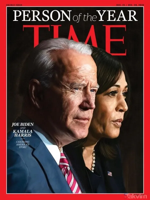 SON DAKİKA: Time dergisinden ABD tarihinde bir ilk: 'Yılın Kişisi' Joe Biden ve Kamala Harris seçildi - 1