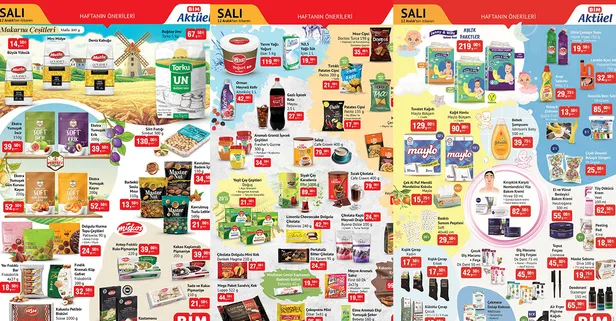 Salı günü BİM'de bebek bezi aylık paketler 219 TL, Torku un 5 kg 67,50 TL! 12 Aralık BİM aktüel ürünler kataloğu yayımlandı!