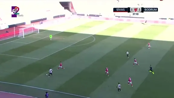 Sivasspor 0-1 Bodrum FK | GOL: Pedro Brazao