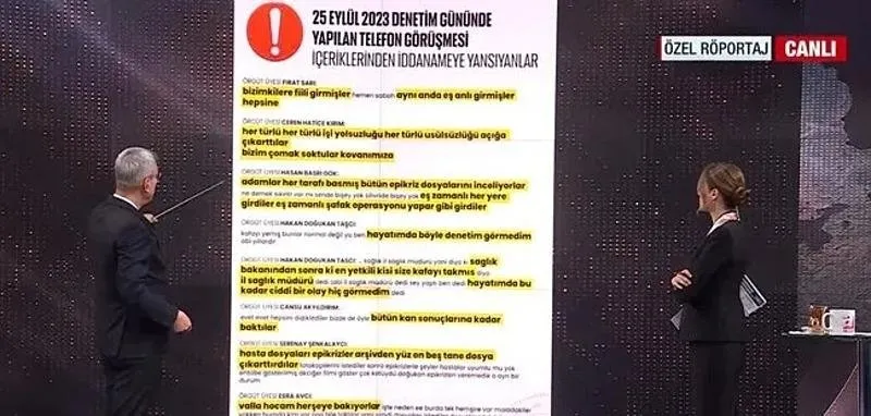 Sağlık Bakanı Prof. Dr. Kemal Memişoğlu A Haber ekranlarında önemli açıklamalarda bulundu (Takvim.com.tr / Ekran görüntüsü)