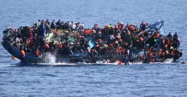 Umuda yolculukta facia! Göçmenleri taşıyan bot battı: Çok sayıda ölü var...