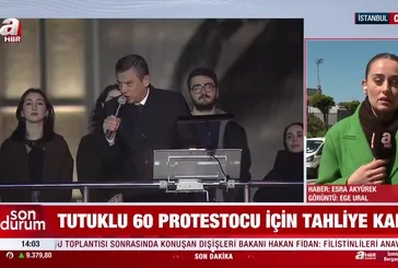 Tutuklu 60 öğrenciye tahliye!