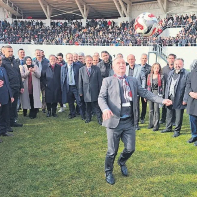41 stadyum yaptık