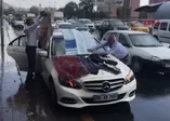 Ankaralılar doluya hazırlıksız yakalandı
