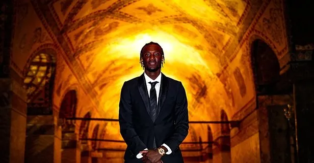 Tammy Abraham Ayasoyfya Camii'ne gitti! "Gurur duyuyorum"