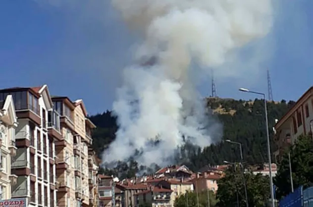 Son dakika: Ankara'da orman yangını! Ekiplerin müdahalesi sürüyor...