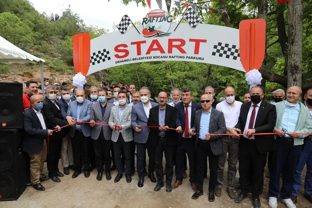 Marmara’nın ilk rafting parkuru Orhaneli’de açıldı-2