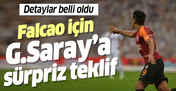 Falcao için Galatasaray’a sürpriz teklif! Detayları yazdılar
