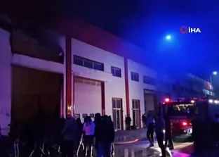 Kayseri’de masa sandalye atölyesinde yangın