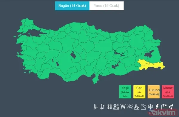 Meteoroloji'den 9 ile kar ve fırtına alarmı: İstanbul'da havalar ısınıyor! Hafta sonu yağış var - 6