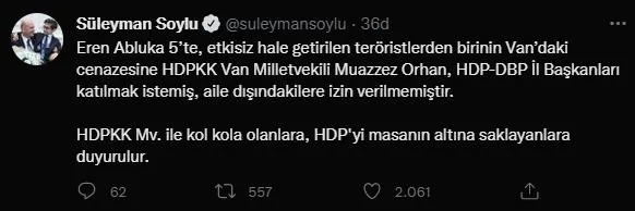 Terörist cenazesine katılmak isteyen HDP ve DBP'lilere izin verilmedi!-1