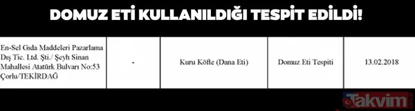 Gıda teröristi Gurme Gıda! Vatandaşa dana eti yerine domuz eti yedirdiler… - 7