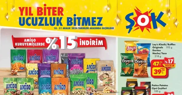 ŞOK Aktüel 29-31 Aralık: Yeni Yıla Özel İndirimler Başladı!