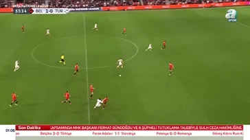 Belçika 3-0 Türkiye MAÇ ÖZETİ