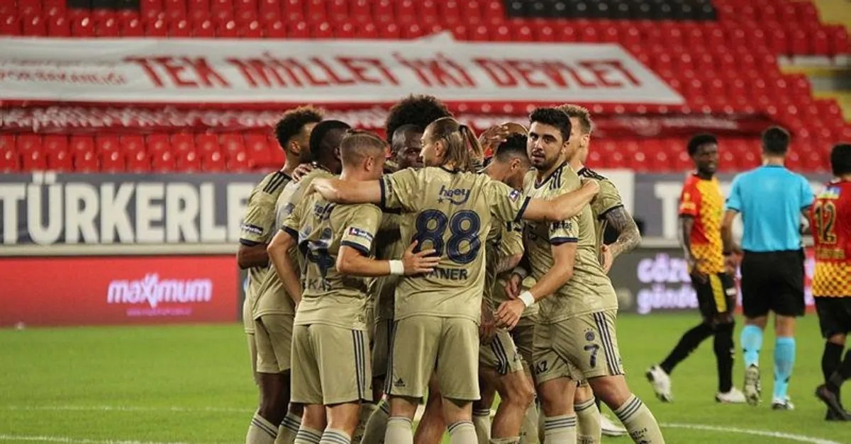 Goztepe Fenerbahce Mac Sonucu Takvim