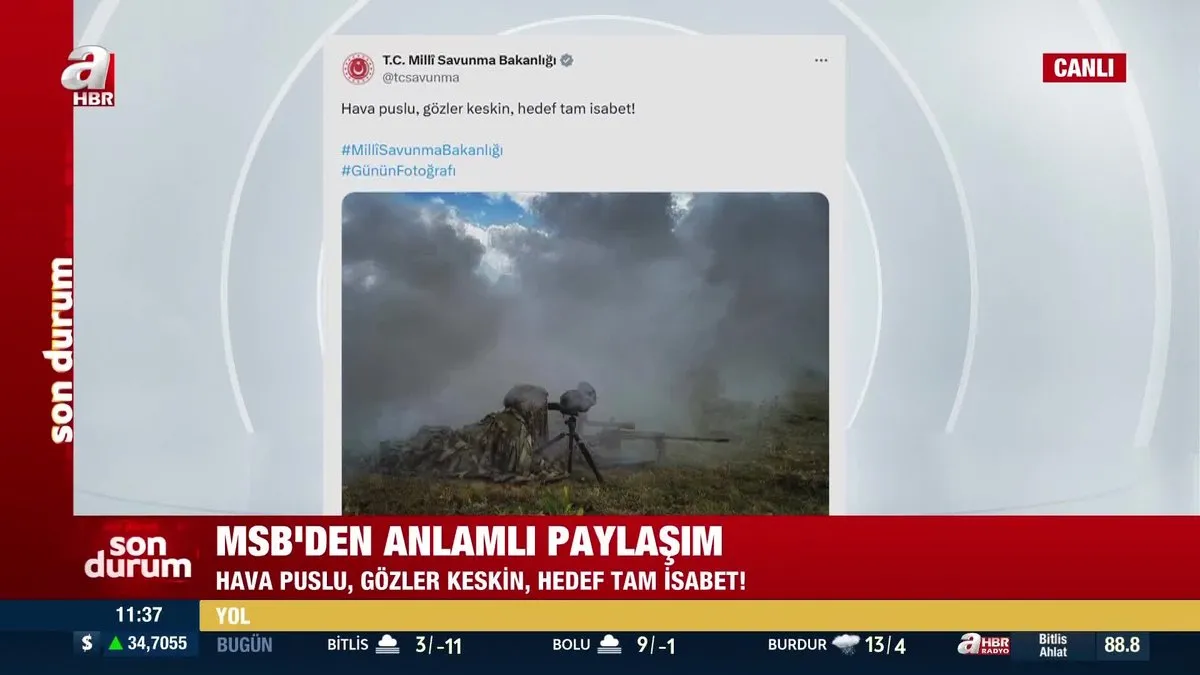 MSB'den anlamlı paylaşım!