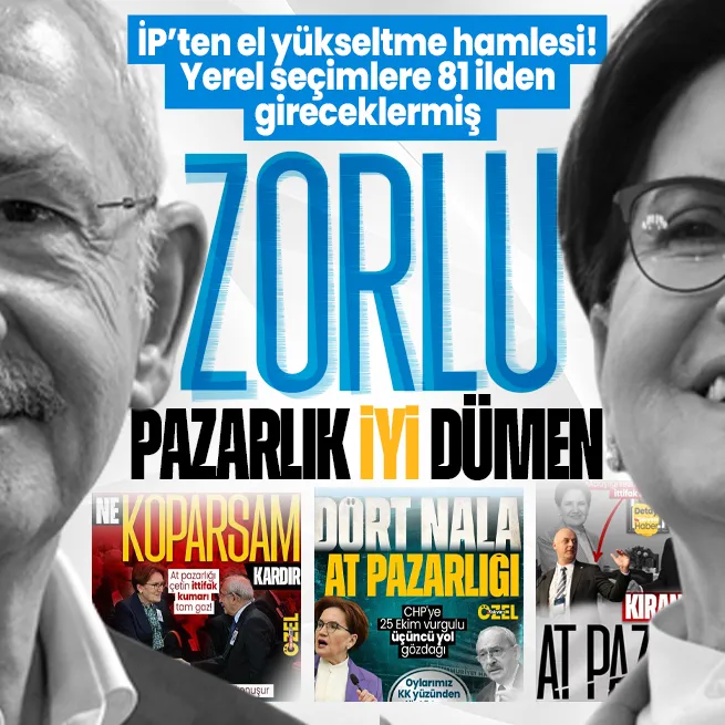 İYİ Parti pazarlıkta el yükseltme hamlesi! İYİ Parti yerel seçimlerde 81 ilde kendi adayını çıkarma kararı aldı