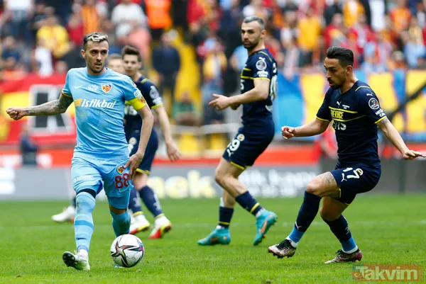 Fenerbahçe, Kayseri deplasmanında galip! (Yukatel Kayserispor 0-4 Fenerbahçe MAÇ SONUCU / ÖZET) - 8