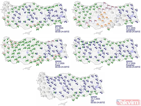 Meteoroloji’den 27 ile sarı kod uyarısı: Hafta sonu kar yağacak mı? Sert fırtına ve sağanak o bölgede etkili olacak - 17