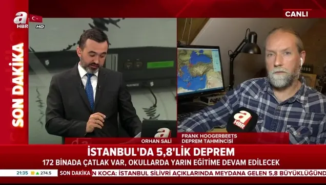 Ünlü deprem kahini Frank Hoogerbeets'ten İstanbul depreminin ardından bir uyarı daha geldi!