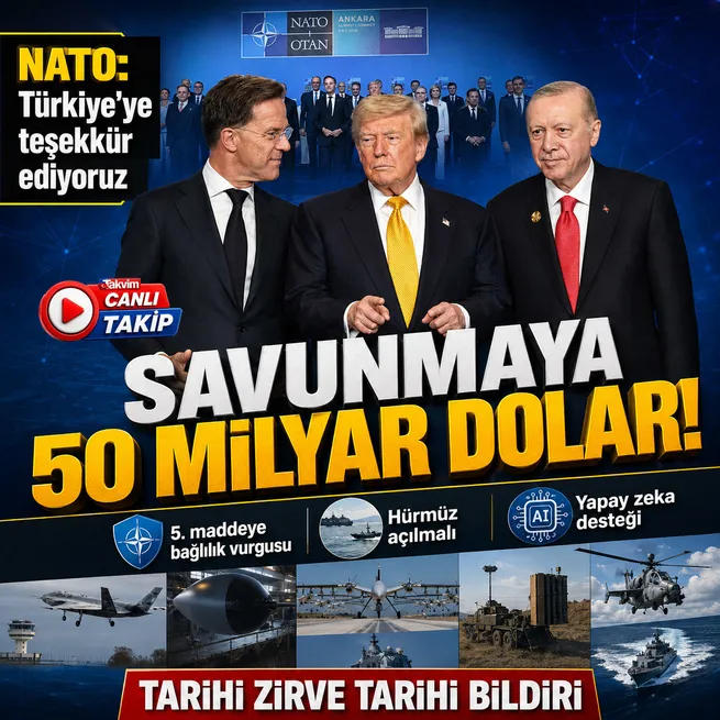NATO Ankara Zirvesinde 50 milyar dolarlık anlaşma! 5. maddeye sarsılmaz bağlılık teyit edildi