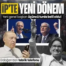 İyi Parti’de Olağanüstü Kurultay: Yeni Genel Başkan Müsavat Dervişoğlu oldu | GİK ve MDK üyeleri belirlendi | Başkan Erdoğan’dan tebrik telefonu